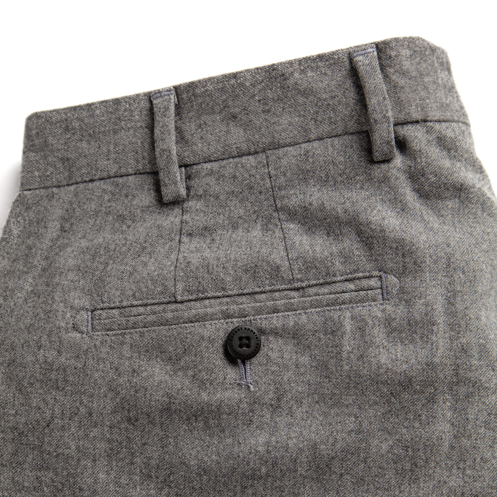 The Wool Dress Pant in Medium Grey The Wool Dress Pant in Medium Grey