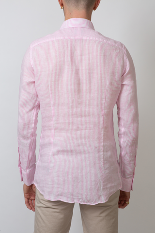 The Linen in Pink Stripe