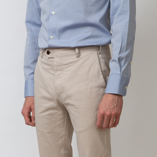 The Medium Weight Chino in Stone  Decent Apparel   