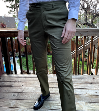 II Sage green pants 4