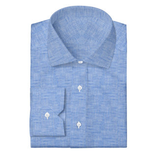 The Linen  Decent Apparel Carolina Blue Classic Spread Mitered