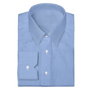 The Oxford  Decent Apparel Light Blue Forward Point Mitered
