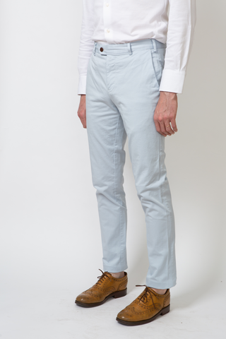 The Medium Weight Chino in Light Blue