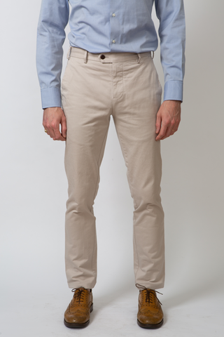 The Medium Weight Chino in Stone  Decent Apparel   