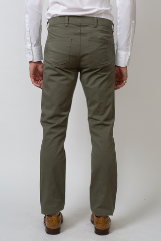 The Medium Weight 5-Pocket in Olive