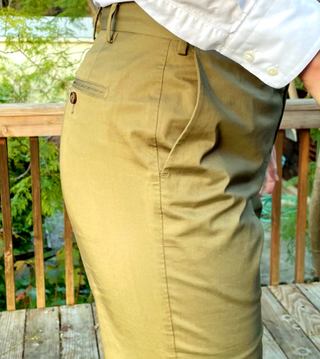 Chino sage green pants 7