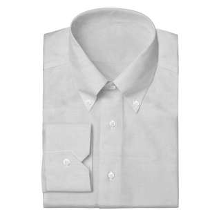 The Linen  Decent Apparel White Button Down Mitered