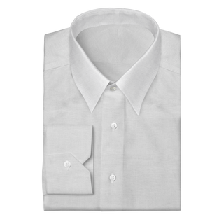 The Linen  Decent Apparel White Forward Point Mitered