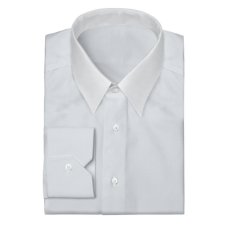 The Oxford  Decent Apparel White Forward Point Mitered