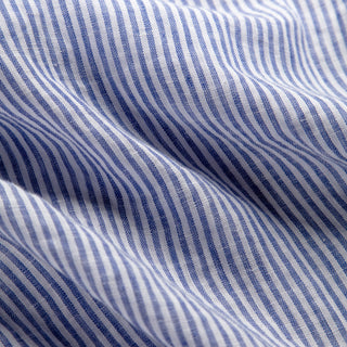 The Linen in Navy Blue Stripe