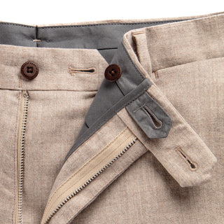 The Wool Dress Pant in Light Brown