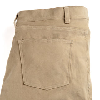 The Brushed Cotton 5-Pocket in Light Brown