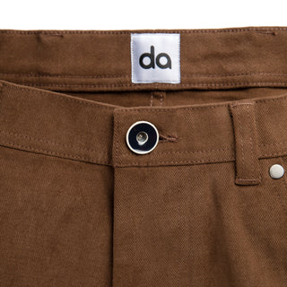 The Brushed Cotton 5-Pocket in Dark Brown