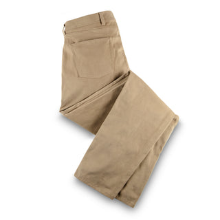 The Brushed Cotton 5-Pocket in Light Brown  Decent Apparel Light Brown  