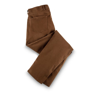 The Brushed Cotton 5-Pocket in Dark Brown  Decent Apparel Dark Brown  
