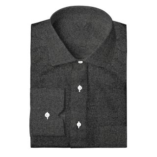 The Brushed Flannel in Charcoal  Decent Apparel   