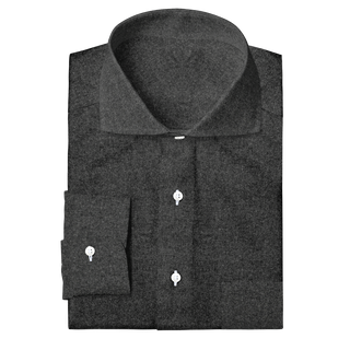 The Brushed Flannel in Charcoal  Decent Apparel   