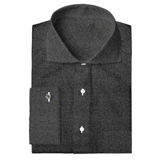 The Brushed Flannel in Charcoal  Decent Apparel   