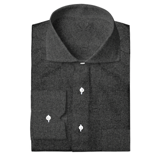 The Brushed Flannel in Charcoal  Decent Apparel   