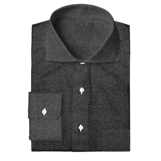 The Brushed Flannel in Charcoal  Decent Apparel   