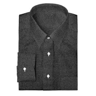 The Brushed Flannel in Charcoal  Decent Apparel   