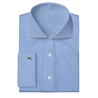 The Oxford in Light Blue  Decent Apparel Cutaway Classic French 