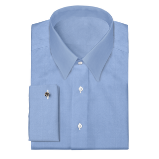 The Oxford in Light Blue  Decent Apparel Forward Point Classic French 