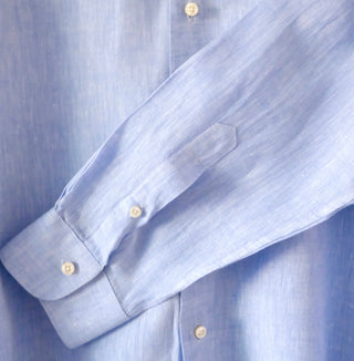 The Linen in Carolina Blue  Decent Apparel   