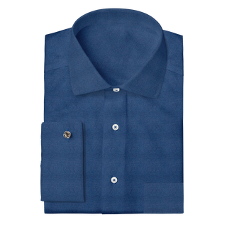The Brushed Flannel in Navy  Decent Apparel   