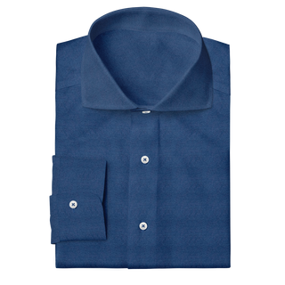 The Brushed Flannel in Navy  Decent Apparel Cutaway Barrel 