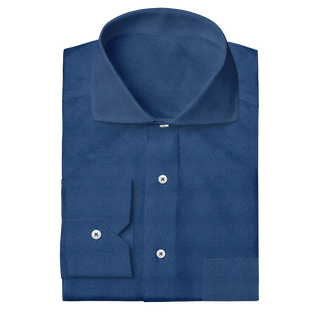 The Brushed Flannel in Navy  Decent Apparel   