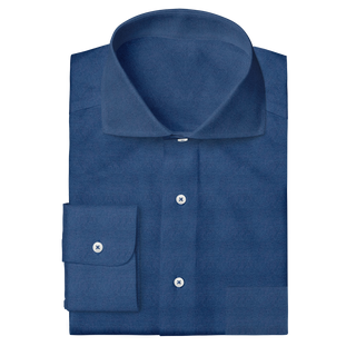 The Brushed Flannel in Navy  Decent Apparel   
