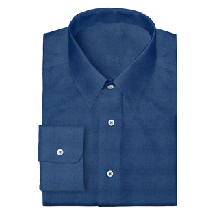 The Brushed Flannel in Navy  Decent Apparel Forward Point Wide Barrel 