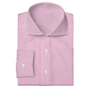 The Linen in Pink Stripe  Decent Apparel Cutaway Barrel 