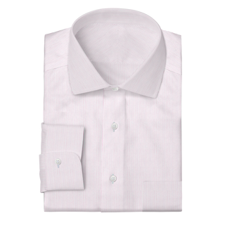 The Poplin in Pink Stripe  Decent Apparel   