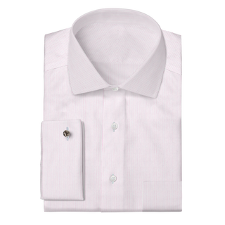 The Poplin in Pink Stripe  Decent Apparel   