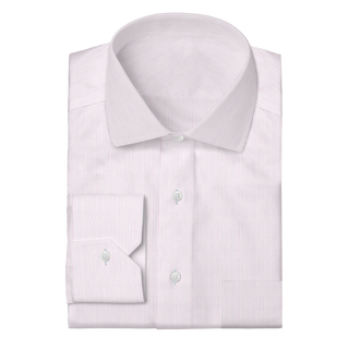 The Poplin in Pink Stripe  Decent Apparel   