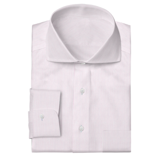 The Poplin in Pink Stripe  Decent Apparel   