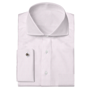The Poplin in Pink Stripe  Decent Apparel   