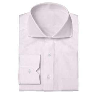 The Poplin in Pink Stripe  Decent Apparel   
