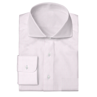 The Poplin in Pink Stripe  Decent Apparel   