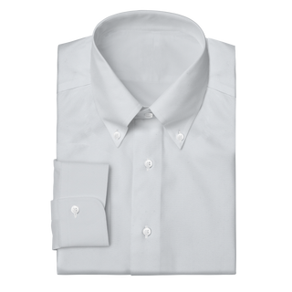 The Oxford in White  Decent Apparel Button Down Barrel 