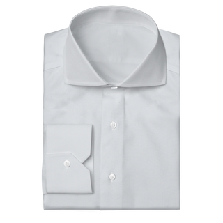 The Oxford in White  Decent Apparel Cutaway Mitered 