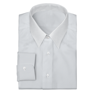 The Oxford in White  Decent Apparel Forward Point Barrel 