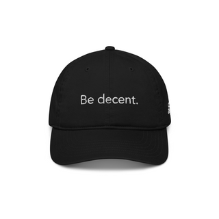 Be Decent Hat  Decent Apparel Black  